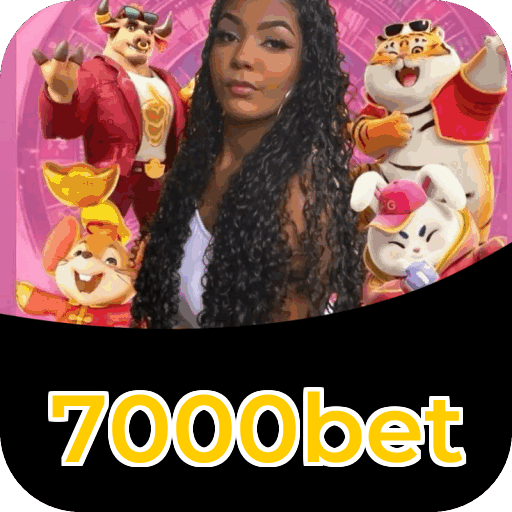 Interface do aplicativo 7000bet mostrando jogos disponíveis no iOS e Android